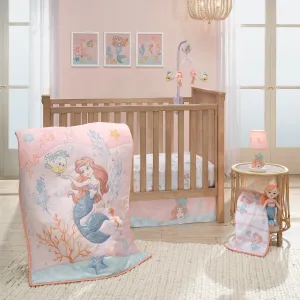 The Little Mermaid 3-Piece Crib Bedding Set