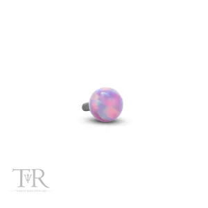 Trident Titanium Internally Threaded Opal Ball