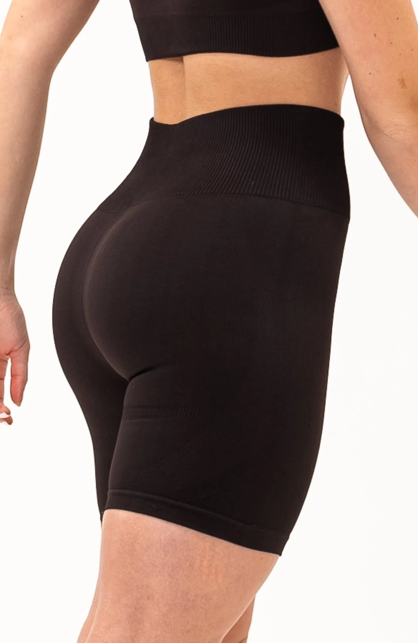 Unlimited Seamless Shorts - Walnut Brown