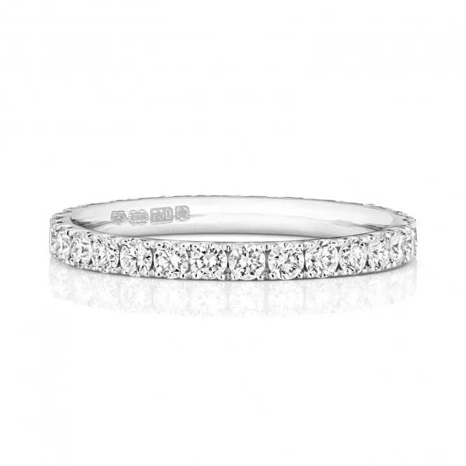 Wedding Band Platinum Diamond Full Eternity Ring WP254