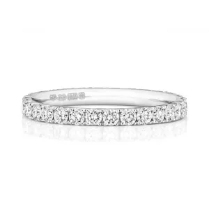 Wedding Band Platinum Diamond Full Eternity Ring WP254