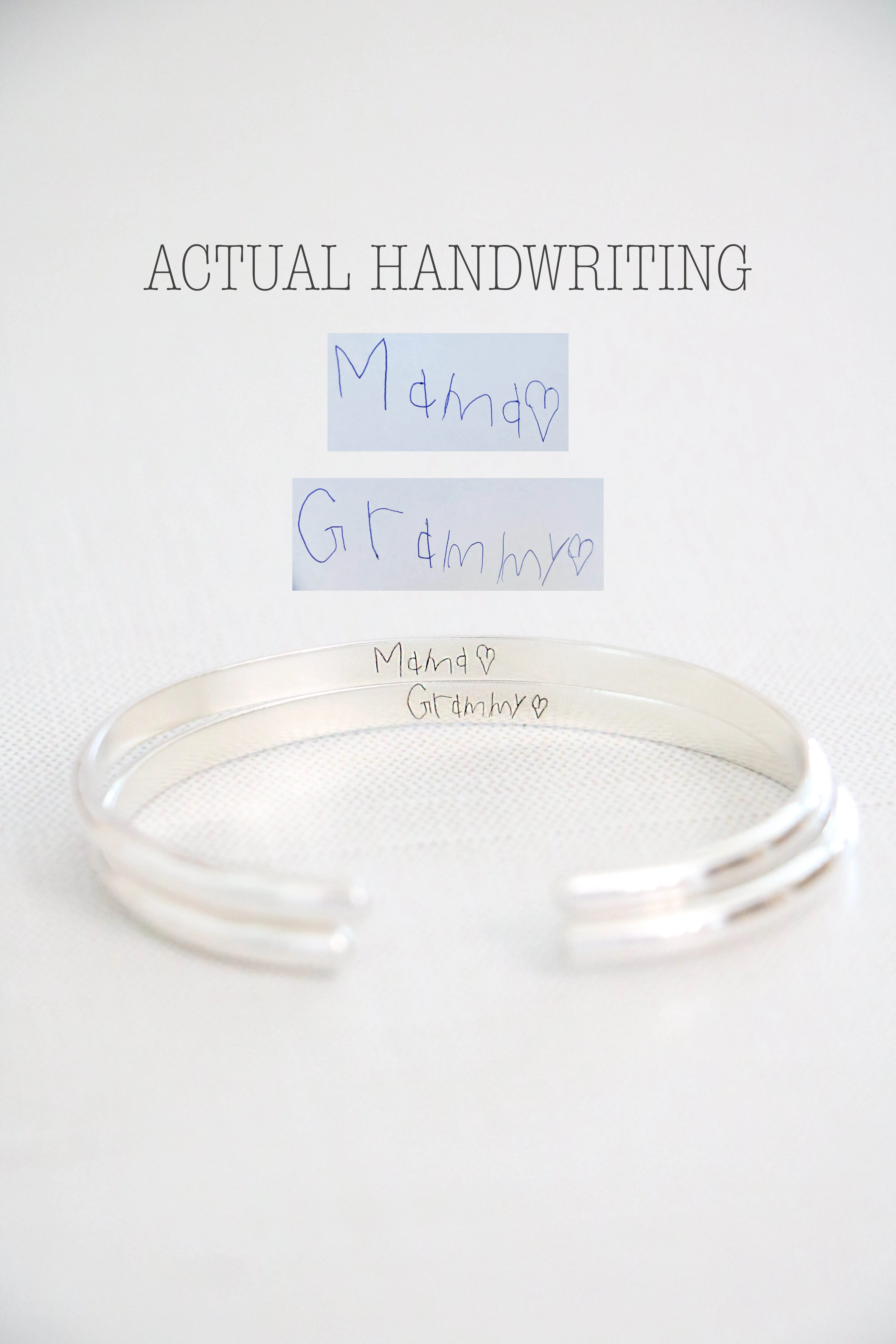 your story cuff { gold   silver }